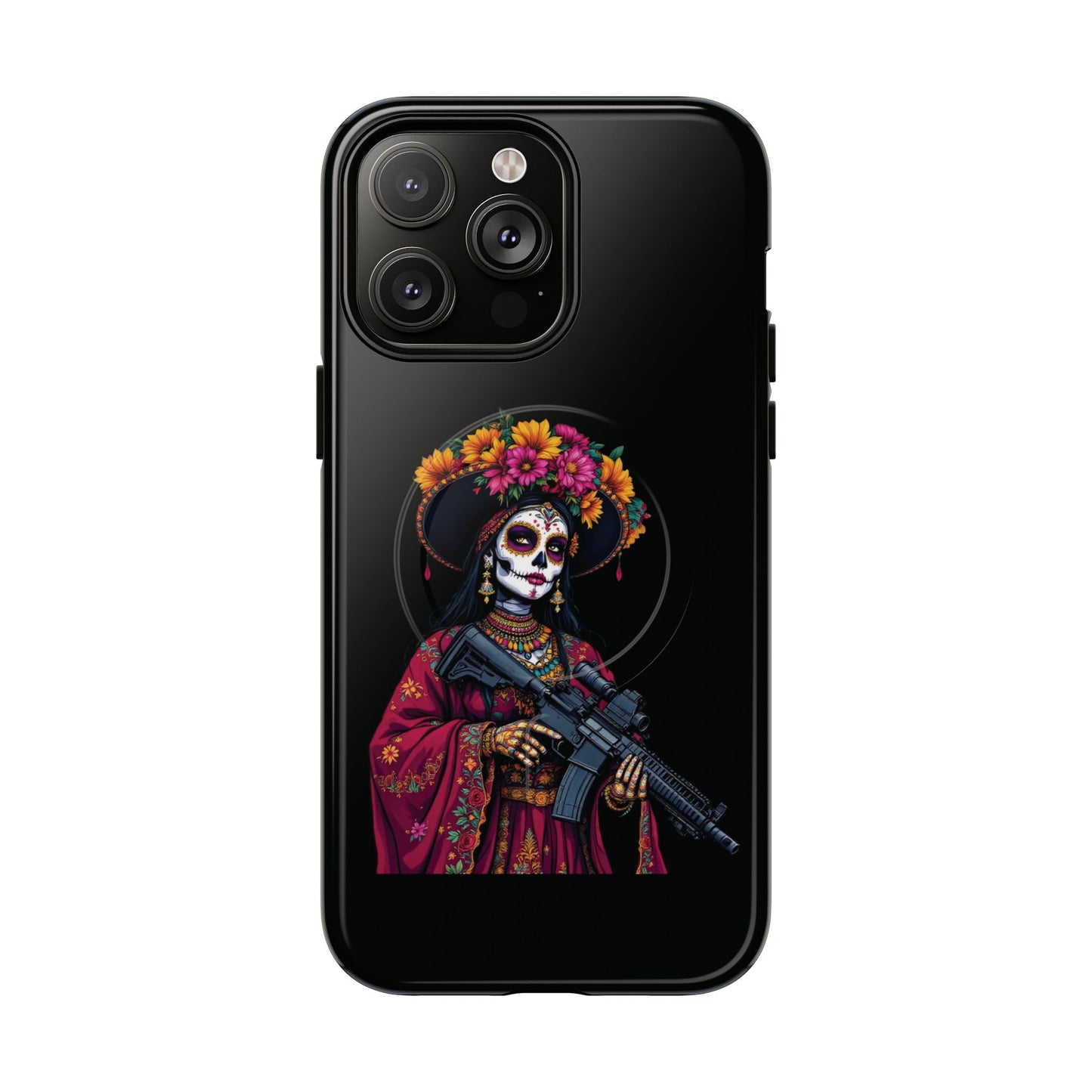 Coque Iphone : CATARINA ( Noir )