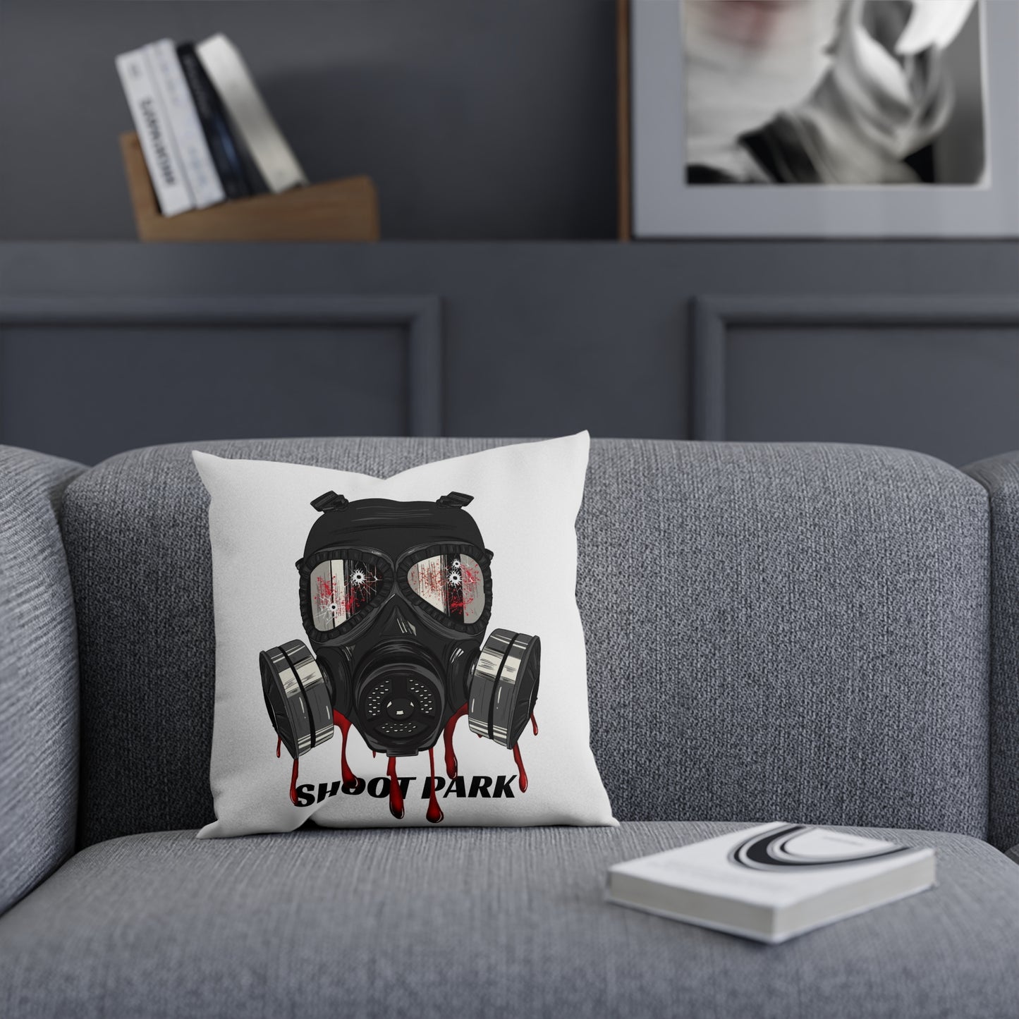 Coussin " Mask of death "