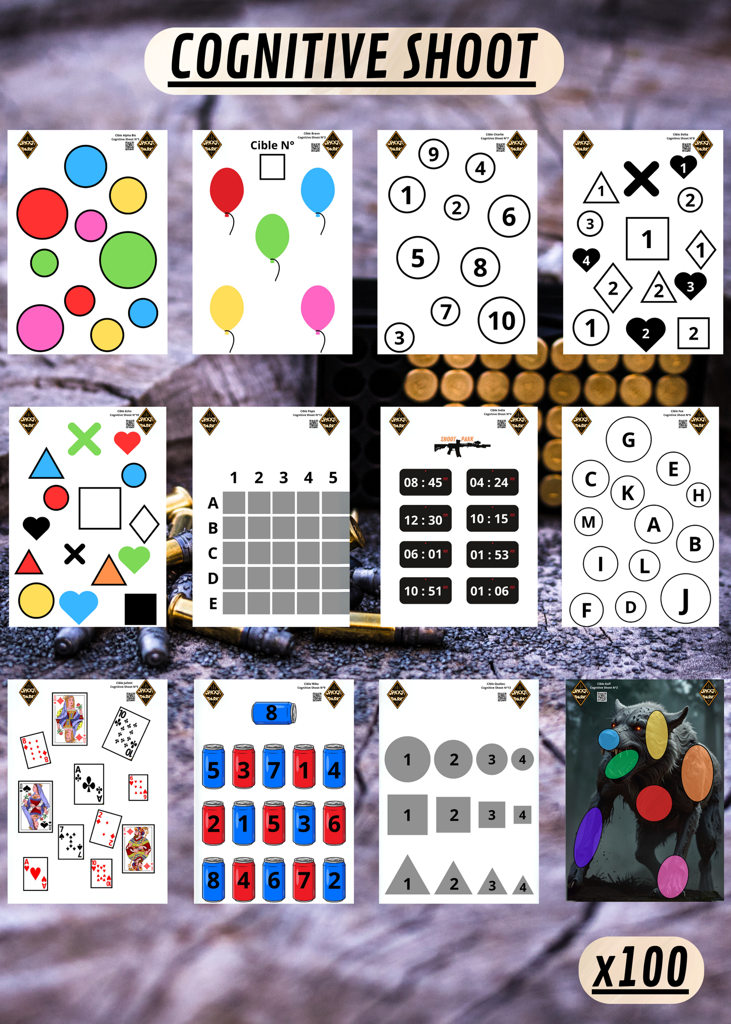 Pack COGNITIVE SHOOT