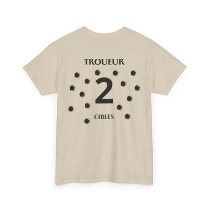 🎯 T-shirt "Troueur 2 Cibles"