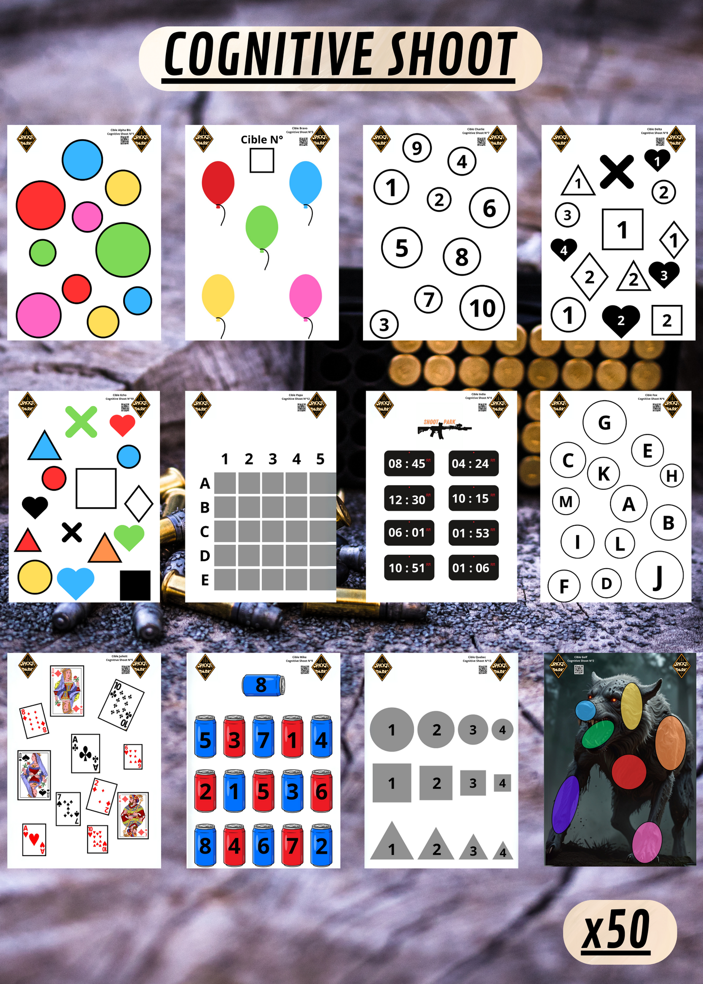 Pack COGNITIVE SHOOT