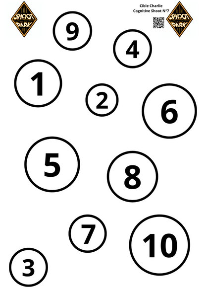 cible congitive avec numéro