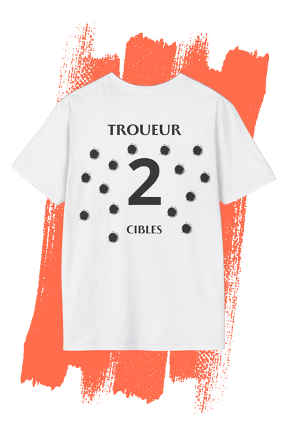 🎯 T-shirt "Troueur 2 Cibles"