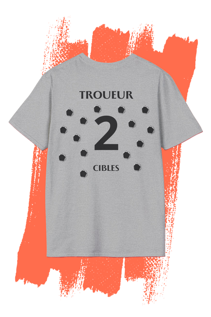 🎯 T-shirt "Troueur 2 Cibles"