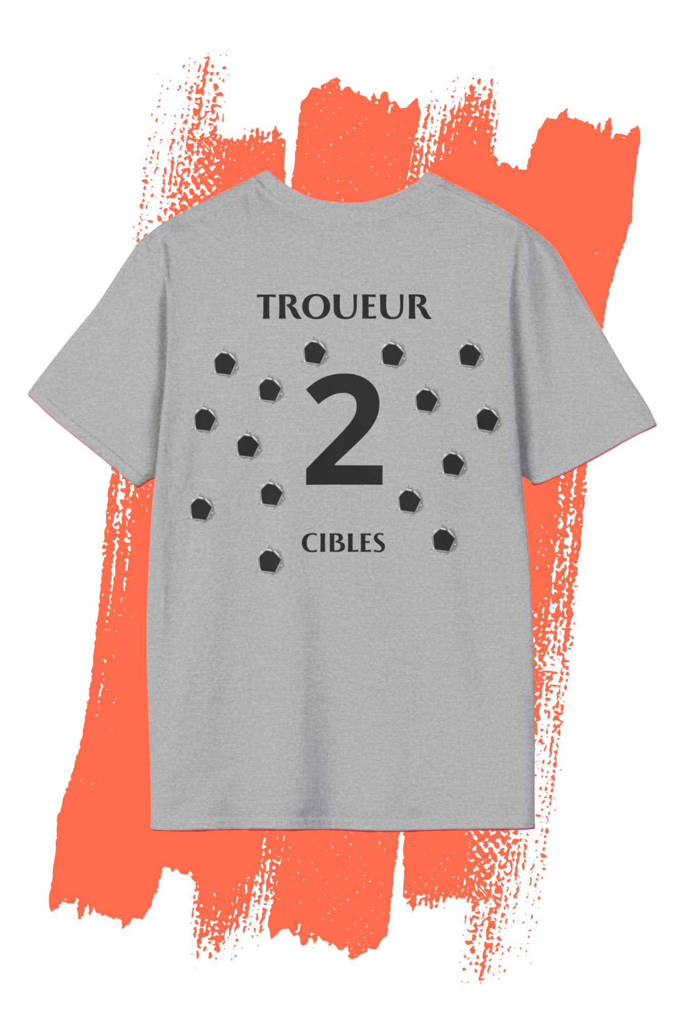 "Troueur 2 Cibles" T-Shirt