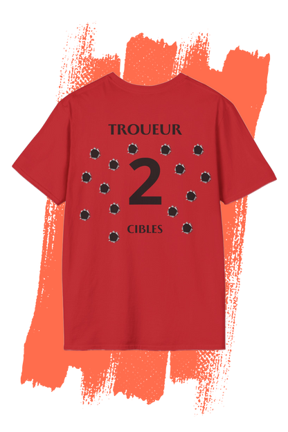 🎯 T-shirt "Troueur 2 Cibles"
