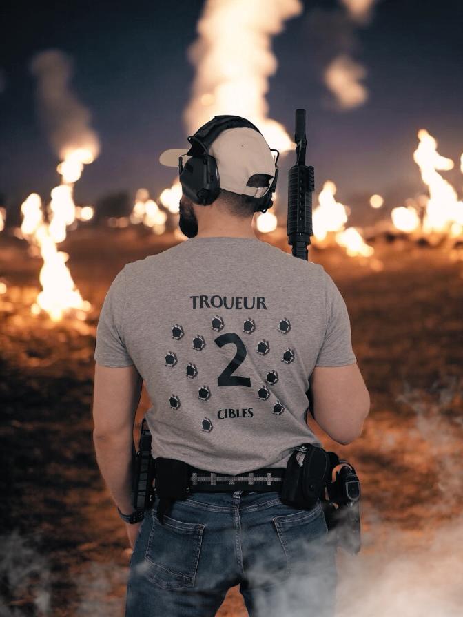"Troueur 2 Cibles" T-Shirt