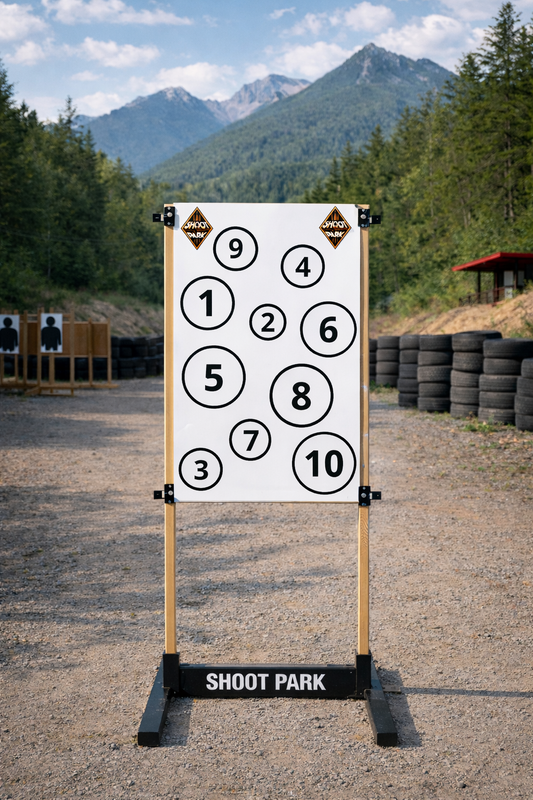 cible cognitive, cible de tir, tir sportif