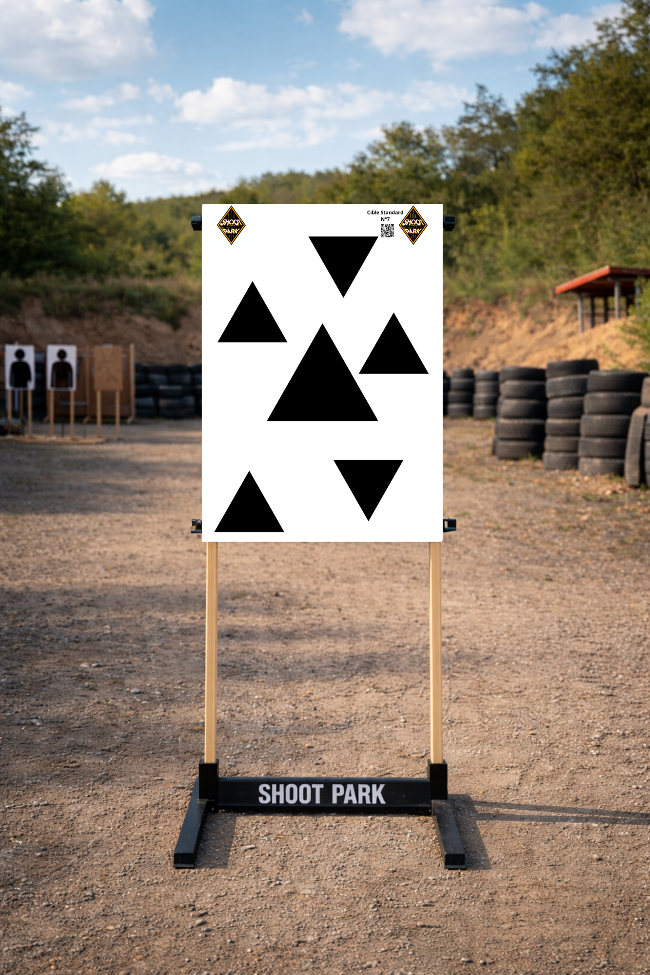 cible de tir pour les défi orienté vitesse et précision