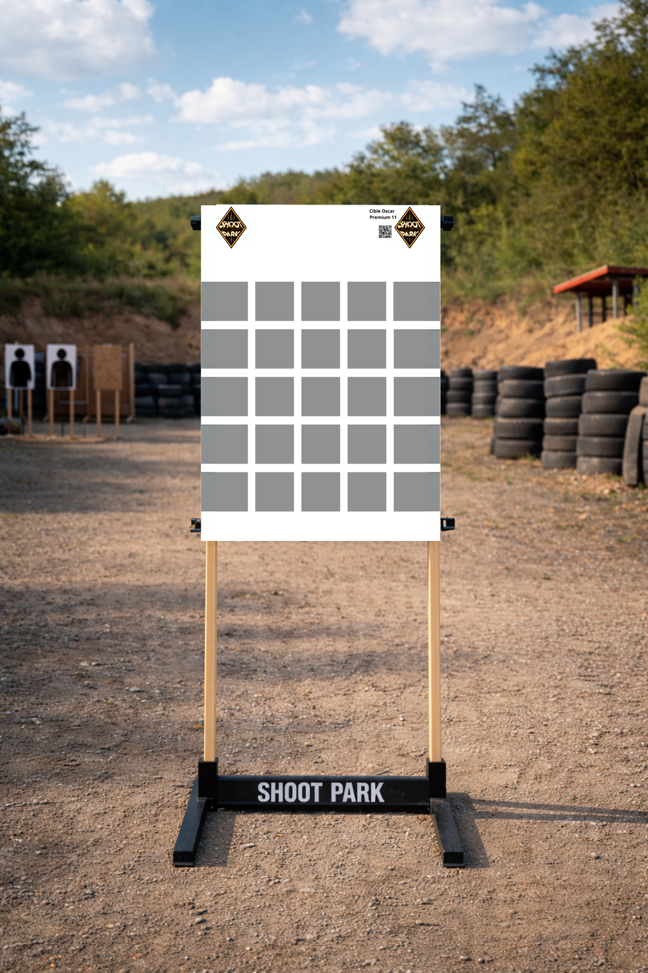 cible cognitive pour tireur sportif