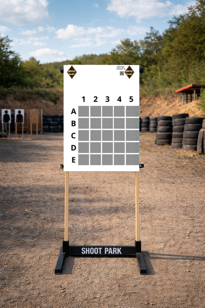 cible de tir cognitive pour tireur pro