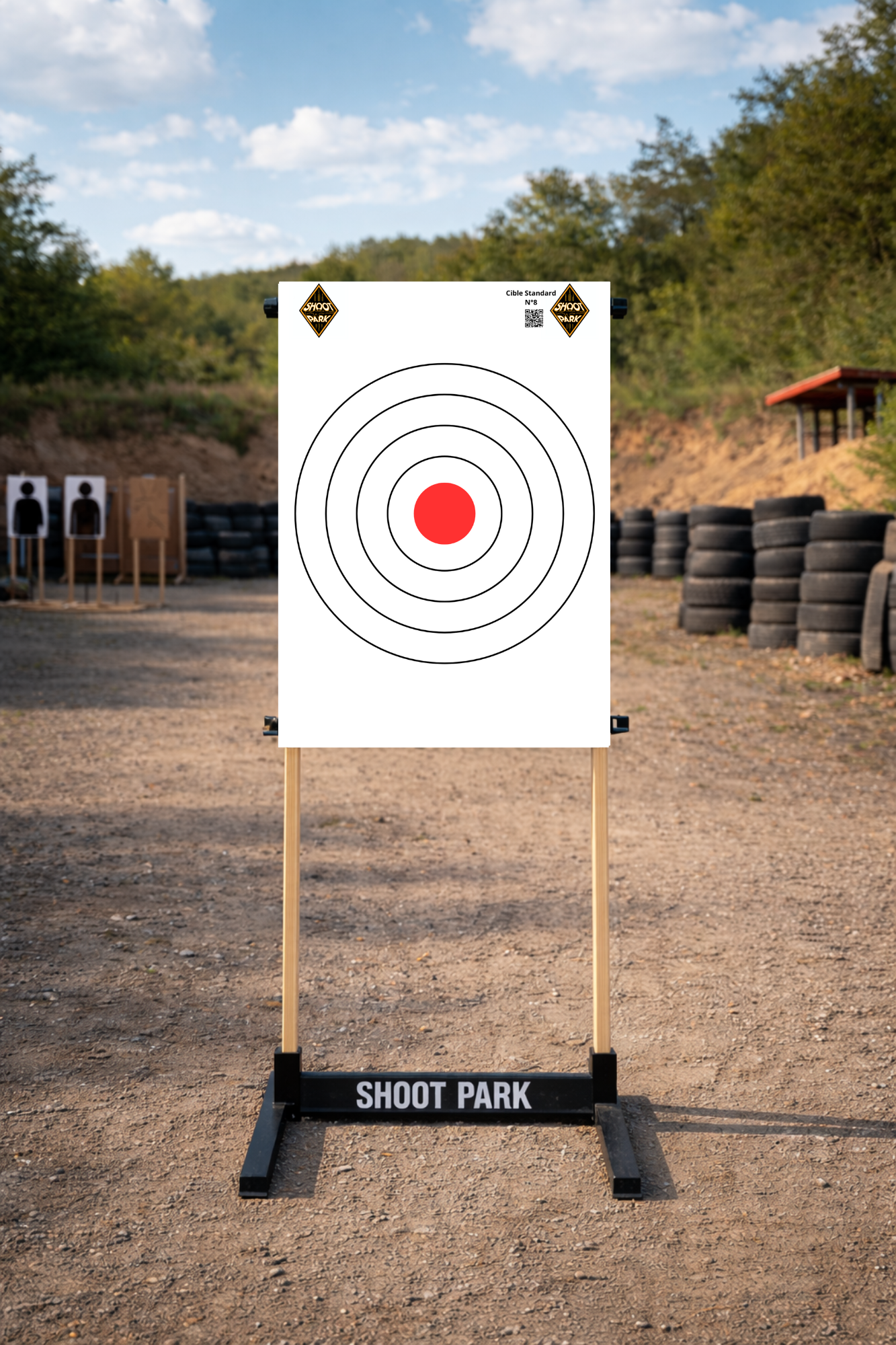 cible de tir pour les défi orienté vitesse et précision